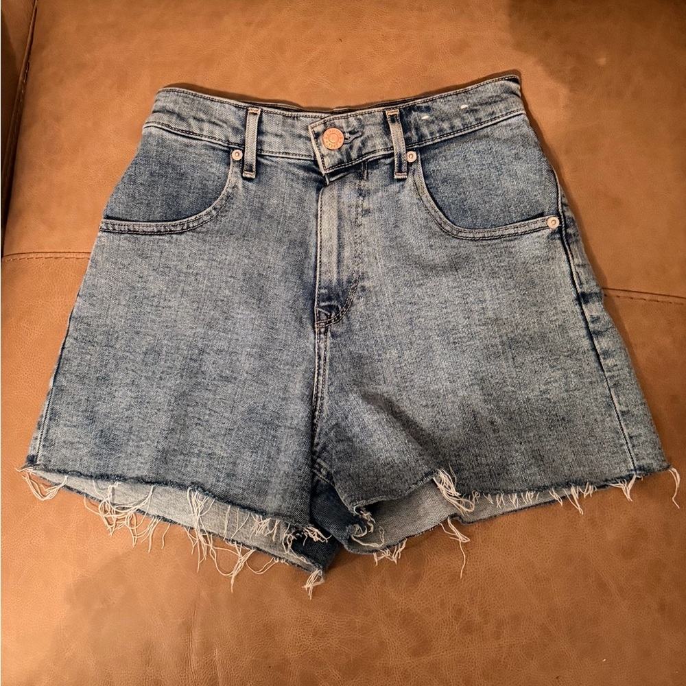Express Blue Jean Shorts
